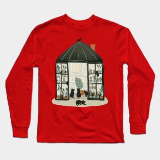 Cats in the Greenhouse Long Sleeve T-Shirt